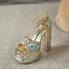 Women's l Rhinestone Sunflower Open Toe Sandals