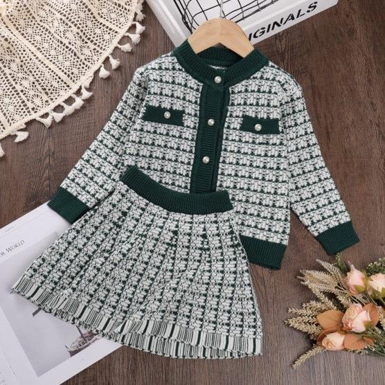 Kids Winter Sweater Dress-Dresses-Bennys Beauty World