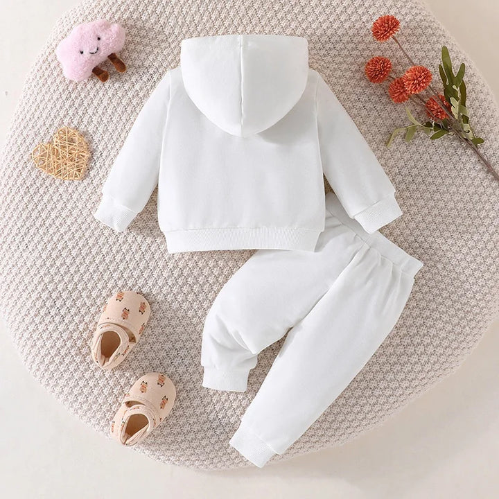 Girls Boy 3-24 Months Cute Letter Long Sleeve Hoodie Tee