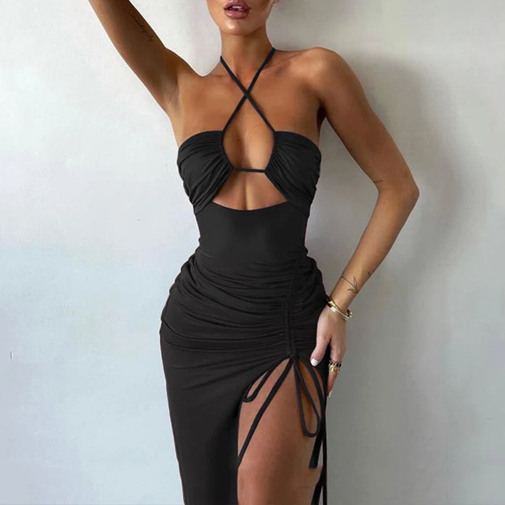Summer&nbsp;Sleeveless&nbsp;Black Dress for Women