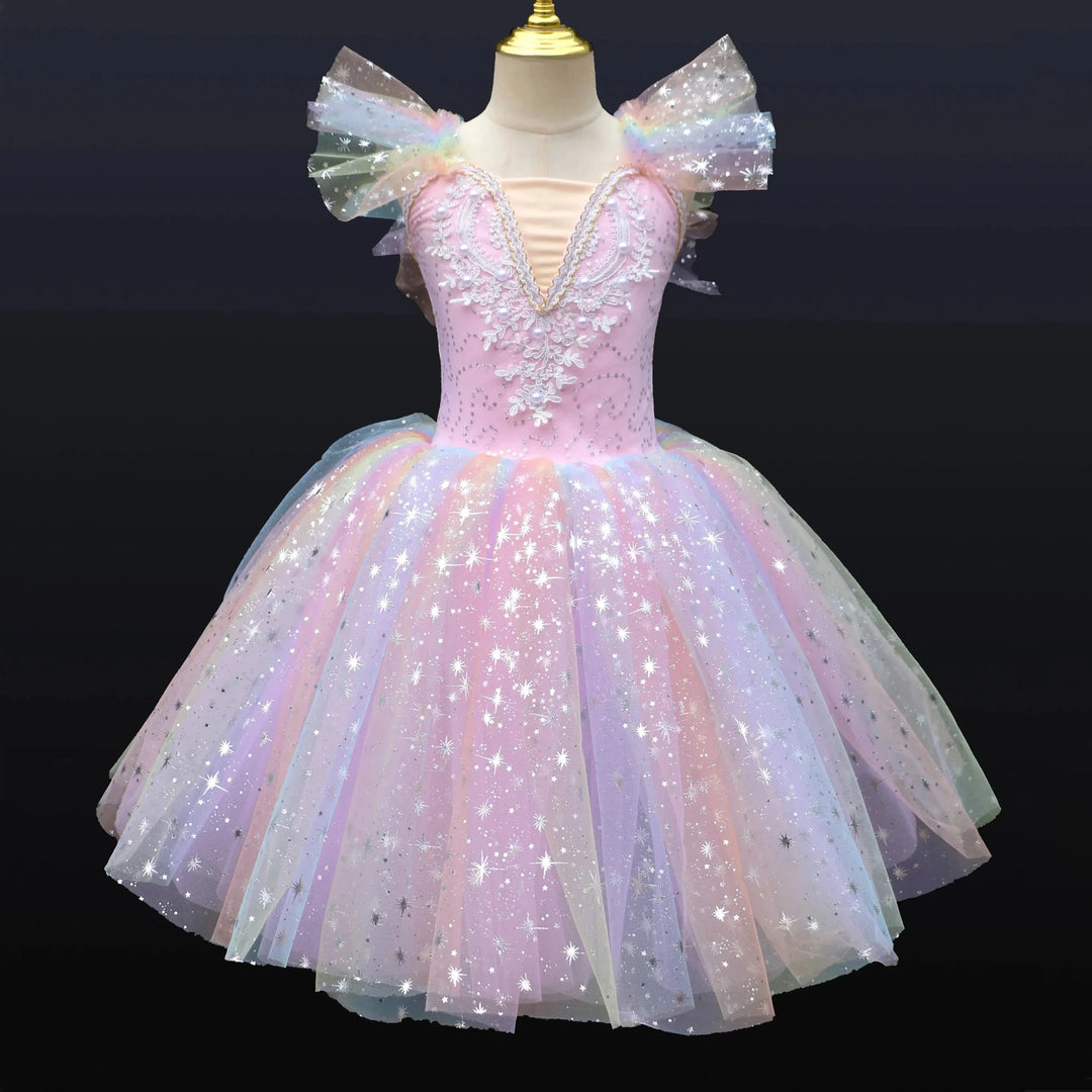 Girls Princess Fairy Tutu Dress – Ballet Dance Costume - Bennys Beauty World