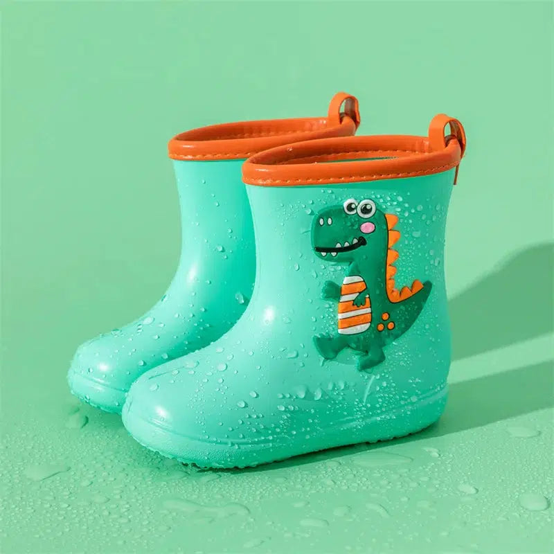 Cartoon Baby Boy Girl Rain Water Shoes Boot Covers-Shoes-Bennys Beauty World