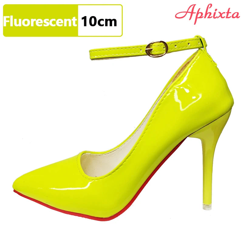 Aphixta Stiletto Heels Pumps Women Party Shoes