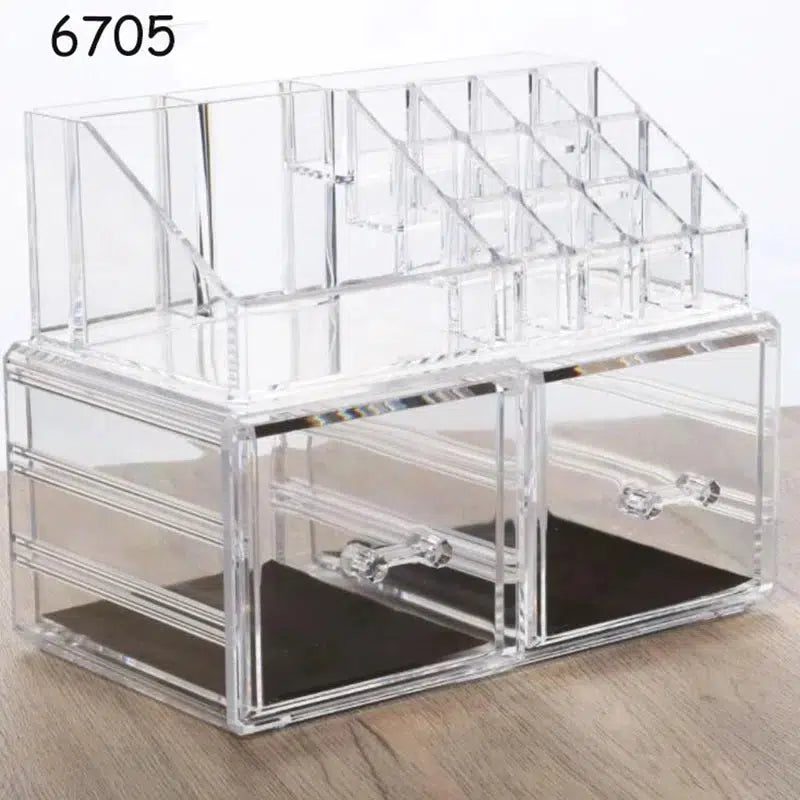 Acrylic Organizer For Cosmetics Makeup Organizer-Storage & Organization-Arlik interiors