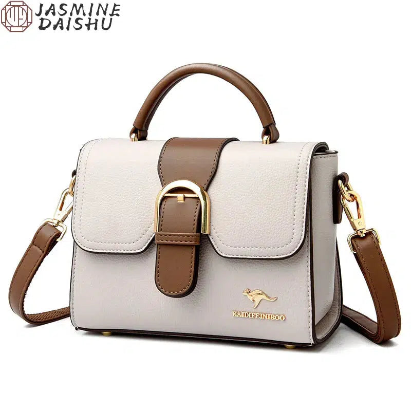 Luxury Brand Leather Shoulder Bags for Women-Handbags-Bennys Beauty World