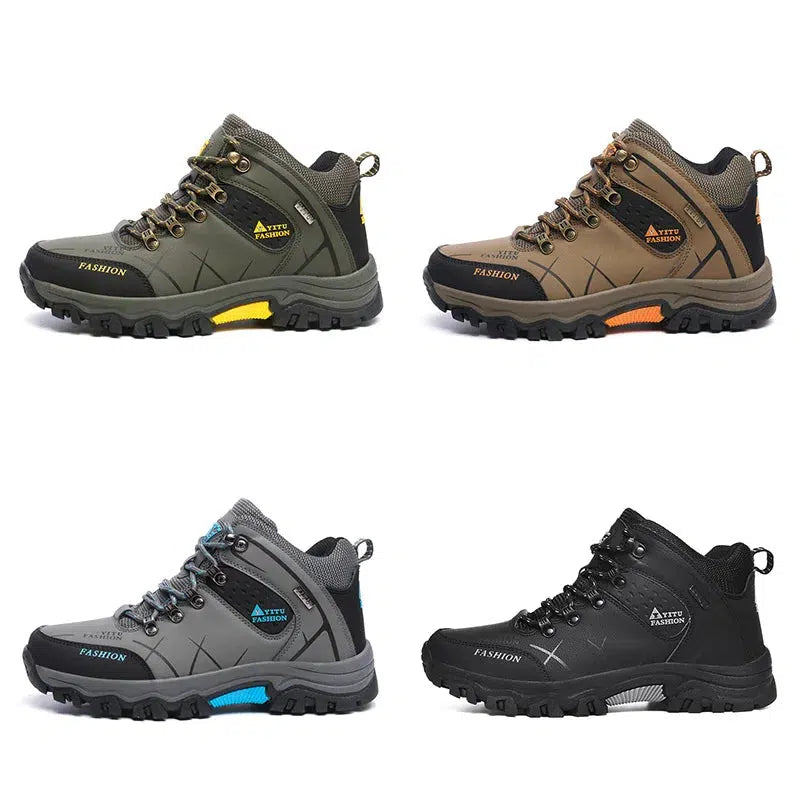 Hiking Boots Mens Waterproof Outdoor Shoes-Bennys Beauty World