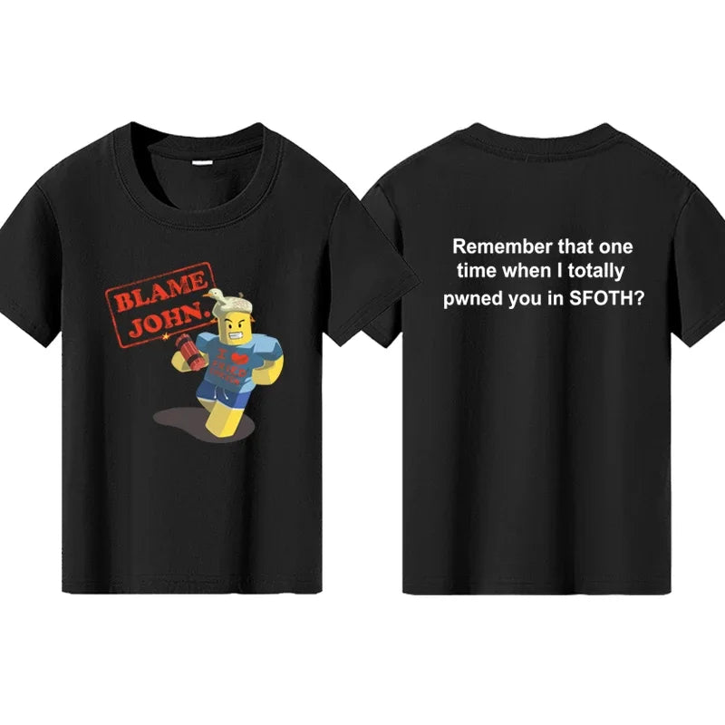 Kids Printed Graphic T-Shirt | Boys &amp; Girls Summer Casual Tee | Ages 7–13
