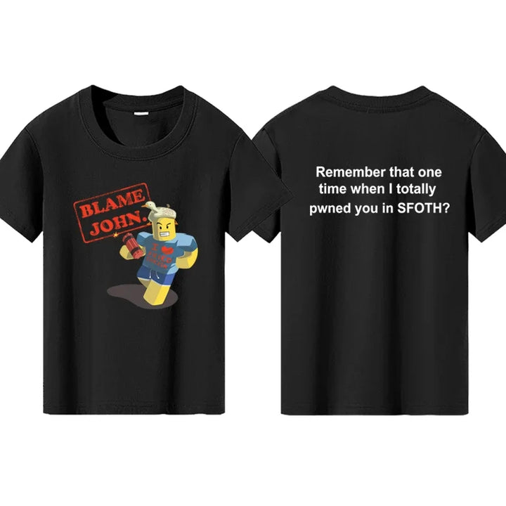 Kids Printed Graphic T-Shirt | Boys &amp; Girls Summer Casual Tee | Ages 7–13