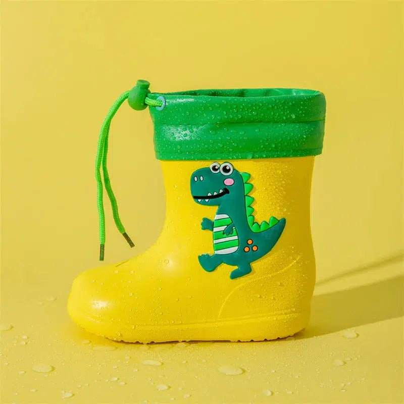 Cartoon Baby Boy Girl Rain Water Shoes Boot Covers-Shoes-Bennys Beauty World