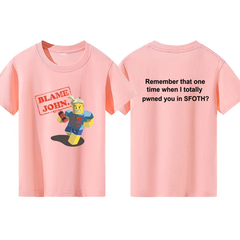Kids Printed Graphic T-Shirt | Boys &amp; Girls Summer Casual Tee | Ages 7–13