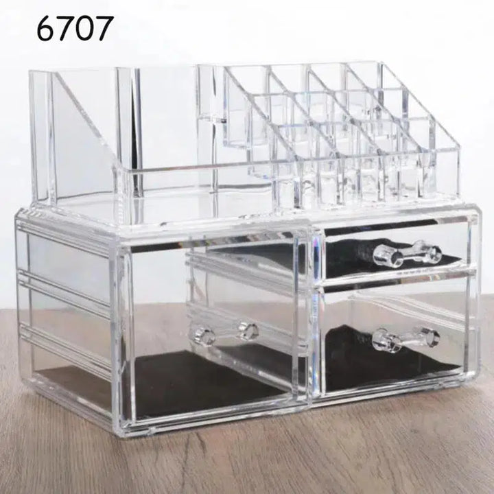 Acrylic Organizer For Cosmetics Makeup Organizer-Storage & Organization-Arlik interiors