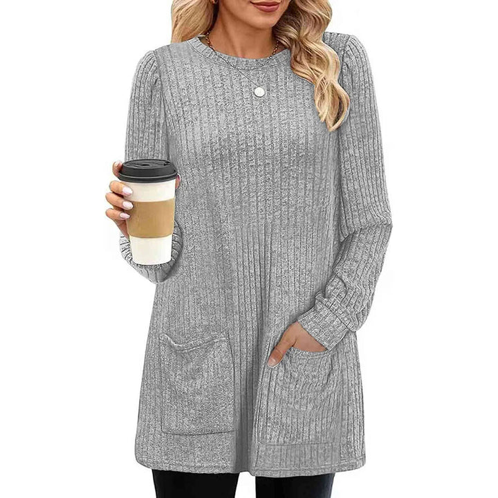 Women’s Mid-Length Knit Sweater Dress