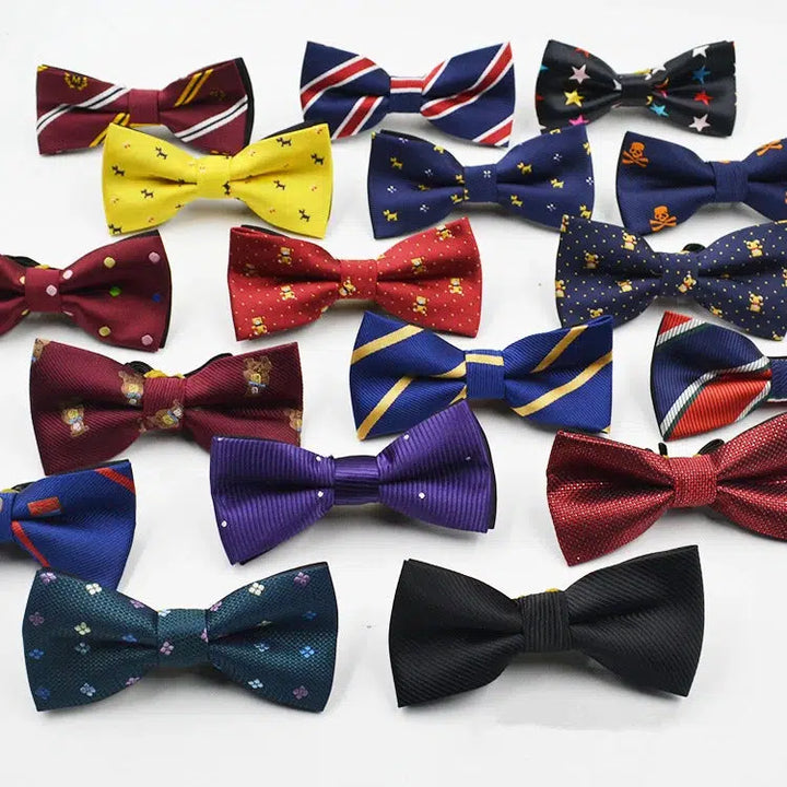Children's Bow Tie Fashion Jacquard Baby Neckties