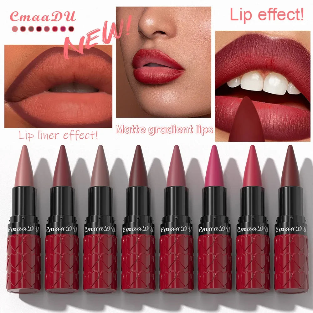 Velvet Matte Lipstick Pencil Waterproof