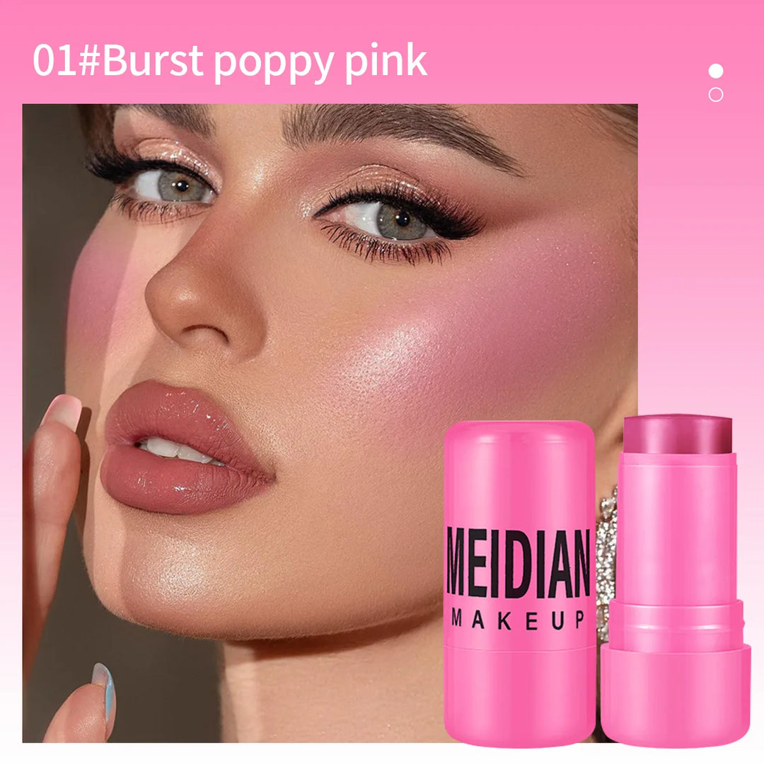 Three-colour Blush Natural Color