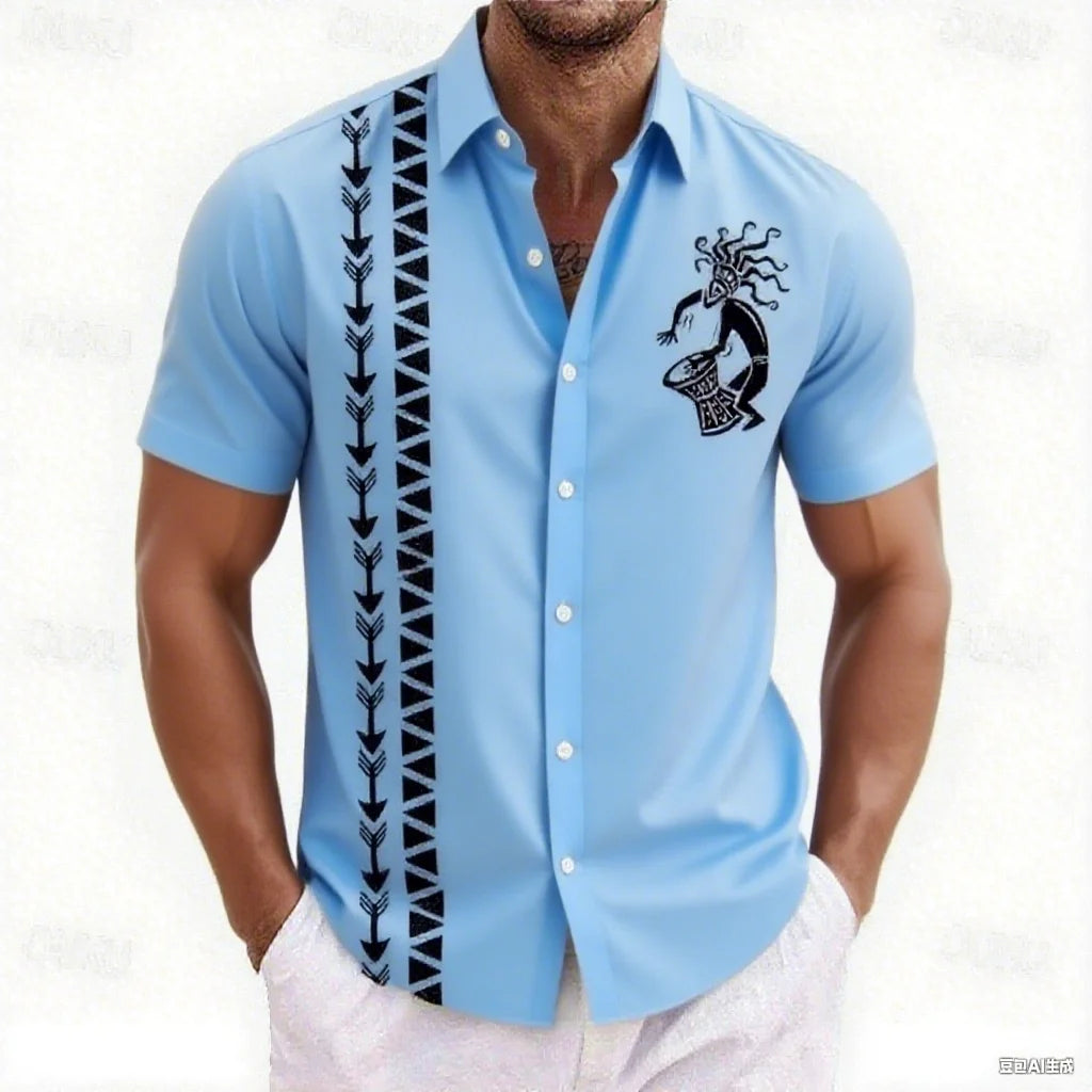 Men's Summer Long And short-sleeved Shirts
