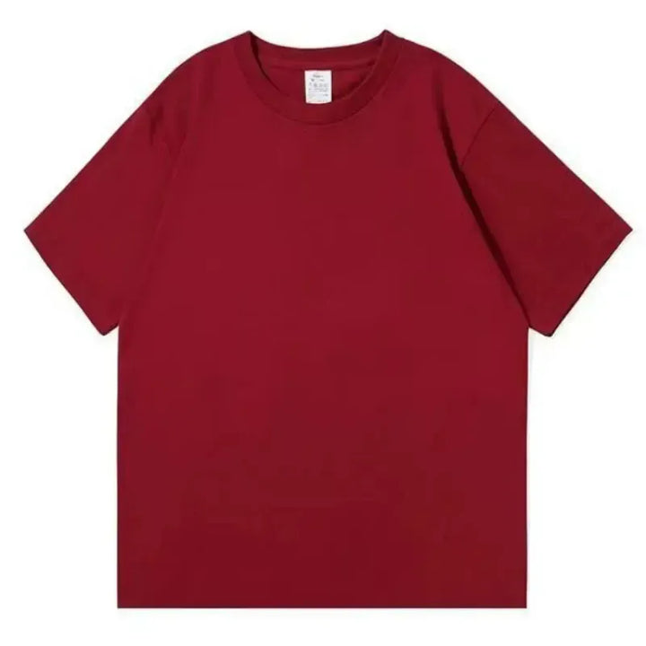 Black White GSM 500g Heavy-duty Pure Cotton T-shirt-T-Shirt-Bennys Beauty World