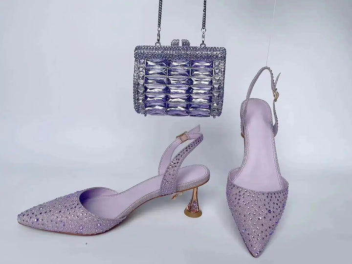 Lady Diamonds Evening Clutch Purse Bag-purse-Bennys Beauty World