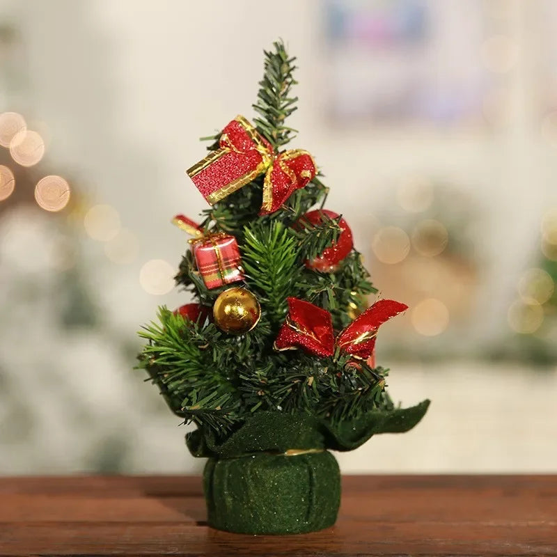 Mini Christmas Tree Home Office Desktop Decorations