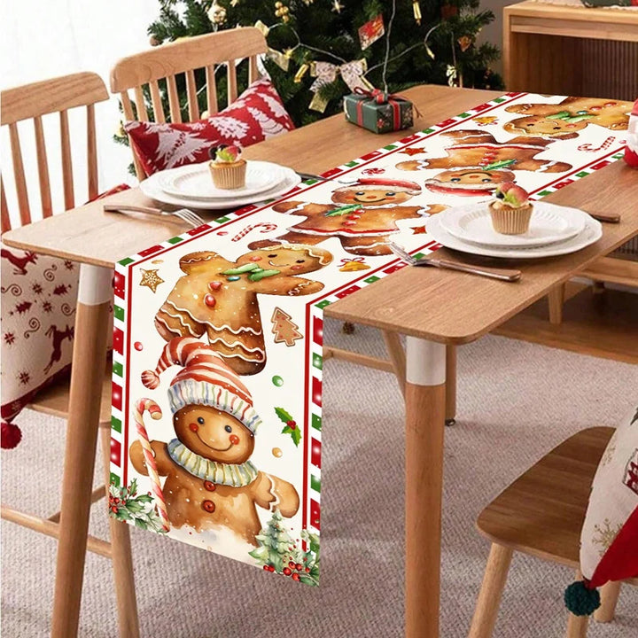 Christmas Snowflakes Table Runner Christmas Decorations