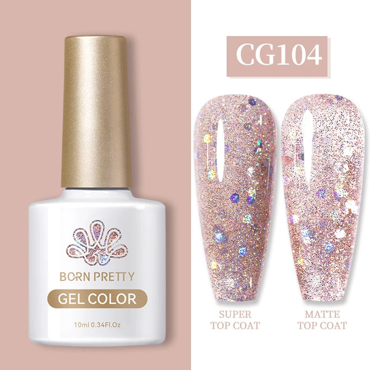 10ml Gel Nail Polish Gel 130 Colors Semi Permanent Solid Nail Gel