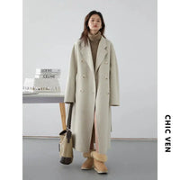 Women's Chic Double-sided Woolen Coats