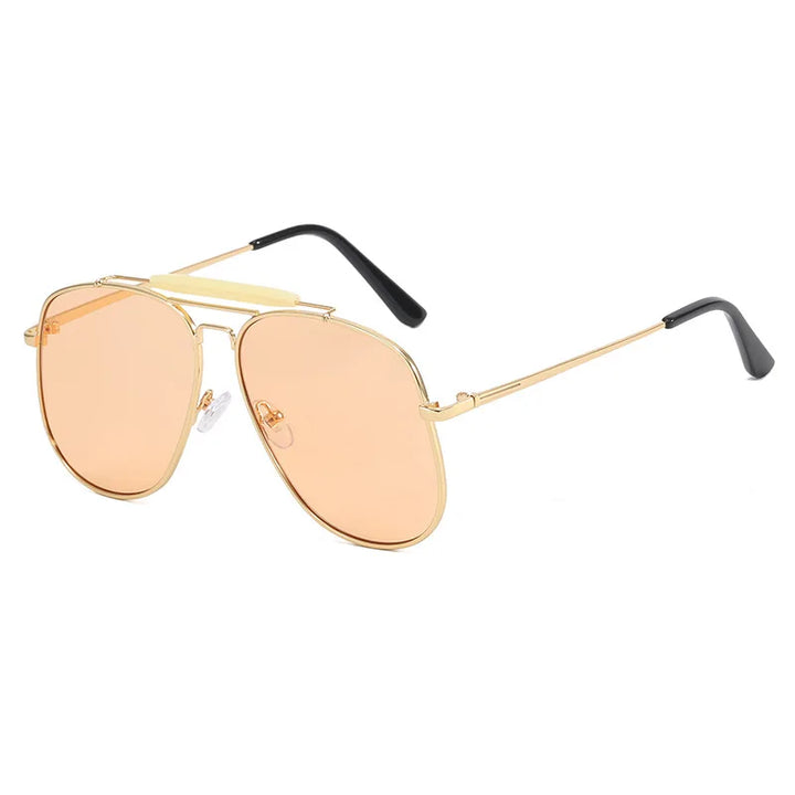 Classic Pilot Sunglasses for Women – Retro UV400 Mirror Gradient Shades