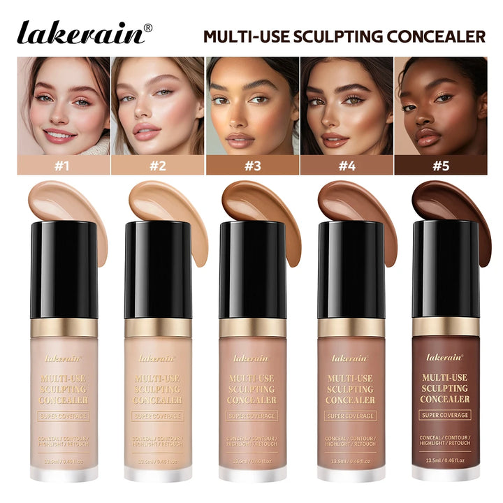 Multi-Use Sculpting Concealer – Full Coverage &amp; Waterproof