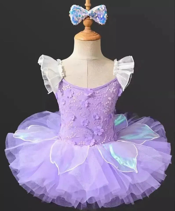 VIKITA Girls Flare Sleeve Princess Dress – Sizes 3T–10T - Bennys Beauty World