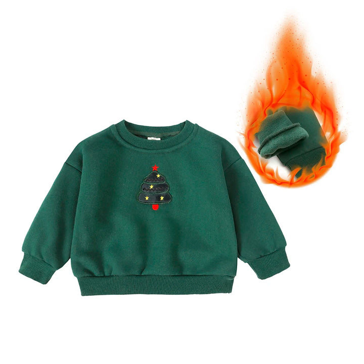 Family Christmas Sweaters Xmas Hoodies Pajamas Warm Santa Claus Sweatshirt