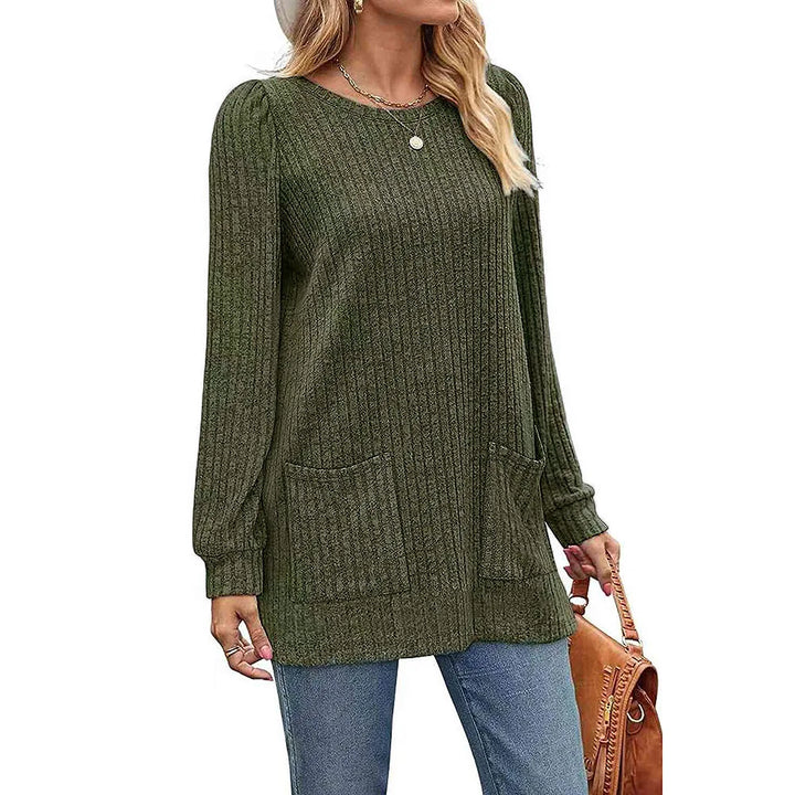 Women’s Mid-Length Knit Sweater Dress