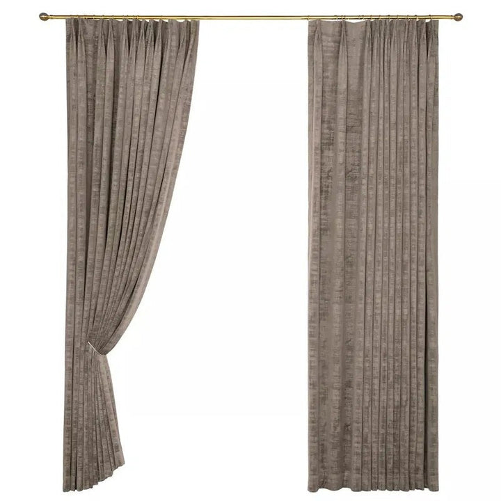 Velvet Curtains for Living Room And Bedroom Windows-Curtains-Arlik interiors