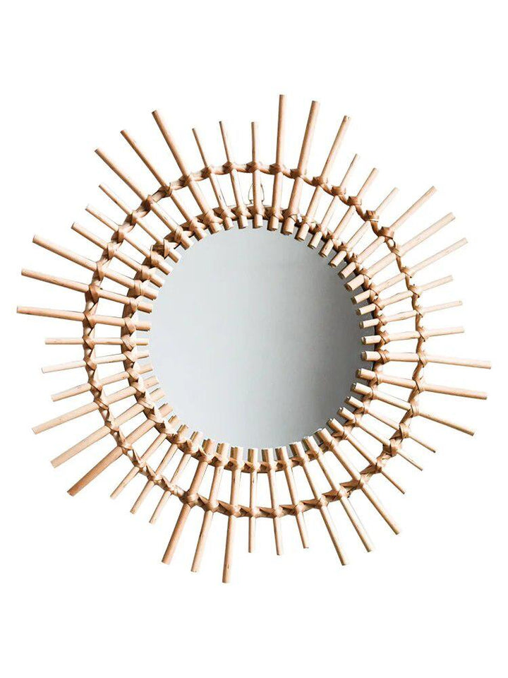 Wooden Decorative Mirror Wall Hanging Big Size 3d Self Adhesive Mirror Luxury Accessories Ozdoby Do Pokoju Home Decoration 1213-Arlik interiors