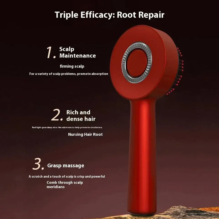 3 Modes Electric Massage Comb Portable Red Light Laser