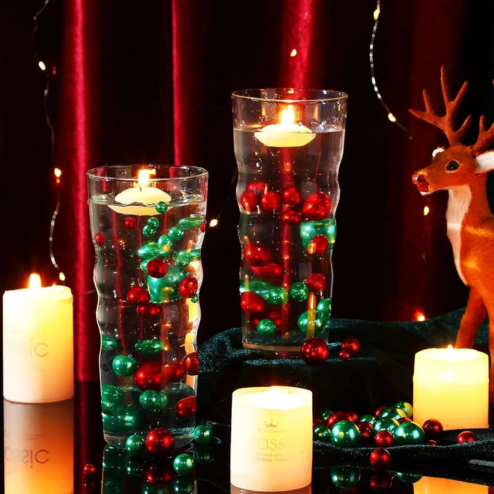 Christmas Vase Filler Beads Floating Pearls