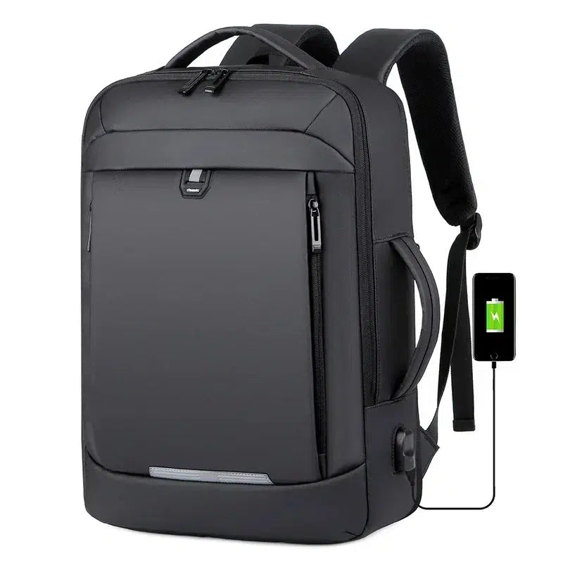 Laptop Backpack Men Expandable Waterproof Bag-bag-Bennys Beauty World