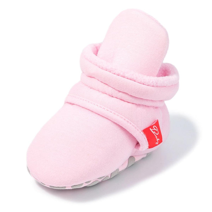 Newborn Baby Socks Shoes Boy Girl Star Toddler First Walkers Booties-Shoe-Bennys Beauty World