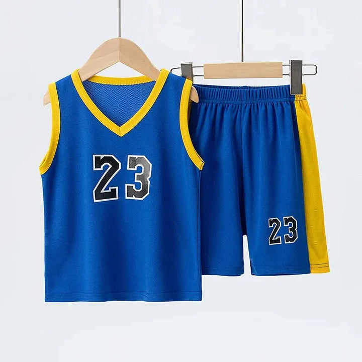 2/4 Pieces Of Summer Children's Quick-drying Kids Sports Outfit-Outfit Sets-Bennys Beauty World