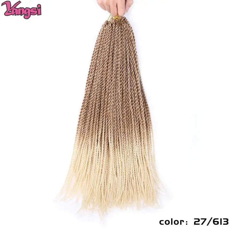 Full Star Pre-Twisted Crochet Braids – 30 Strands/Pack Synthetic Ombre Braiding Hair-braids-Bennys Beauty World