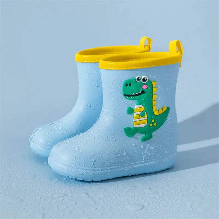 Cartoon Baby Boy Girl Rain Water Shoes Boot Covers-Shoes-Bennys Beauty World