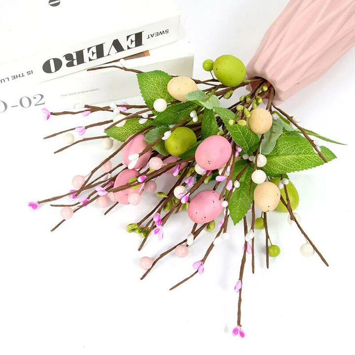 Easter Artificial Egg Flower Table Ornaments-Artificial Flora-Arlik interiors