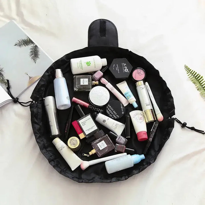 Women Drawstring Cosmetic Bag Travel Storage Makeup Bag-Makeup Storage-Bennys Beauty World
