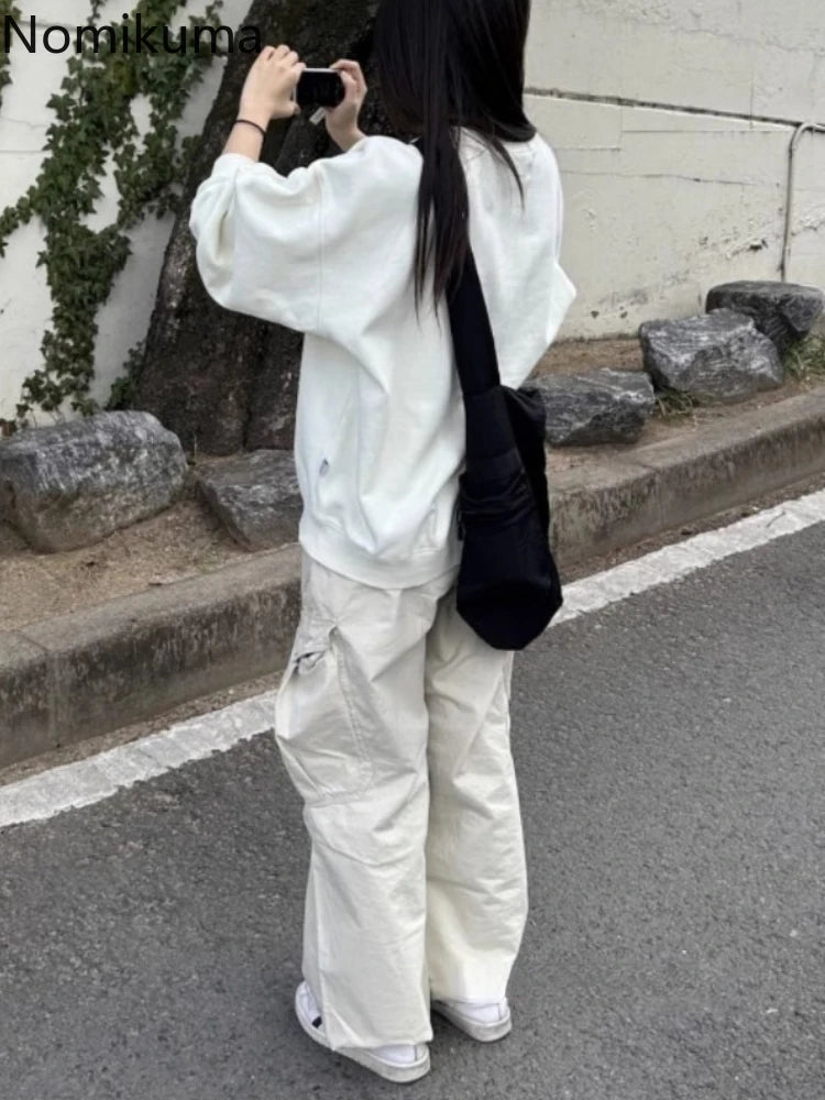 Streetwear Casual Cargo Pants for Women Bottoms Summer Pants