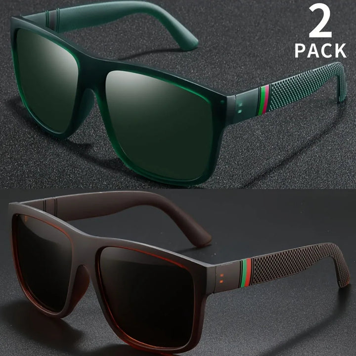 Polarized Square Sunglasses | TAC Lens Sporty Driving Eyewear