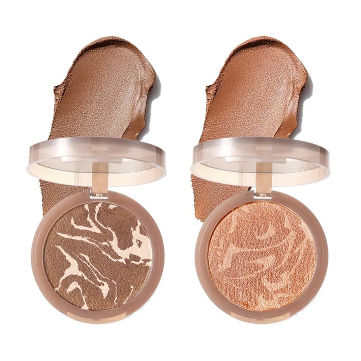 Matte Cement Brown Facial Contouring 3D Makeup