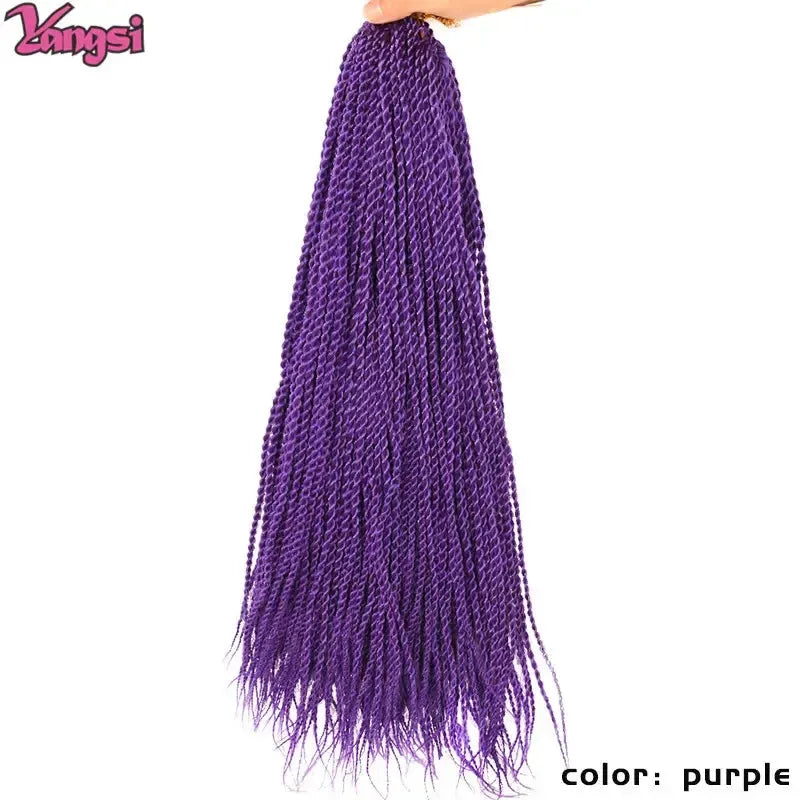 Full Star Pre-Twisted Crochet Braids – 30 Strands/Pack Synthetic Ombre Braiding Hair-braids-Bennys Beauty World