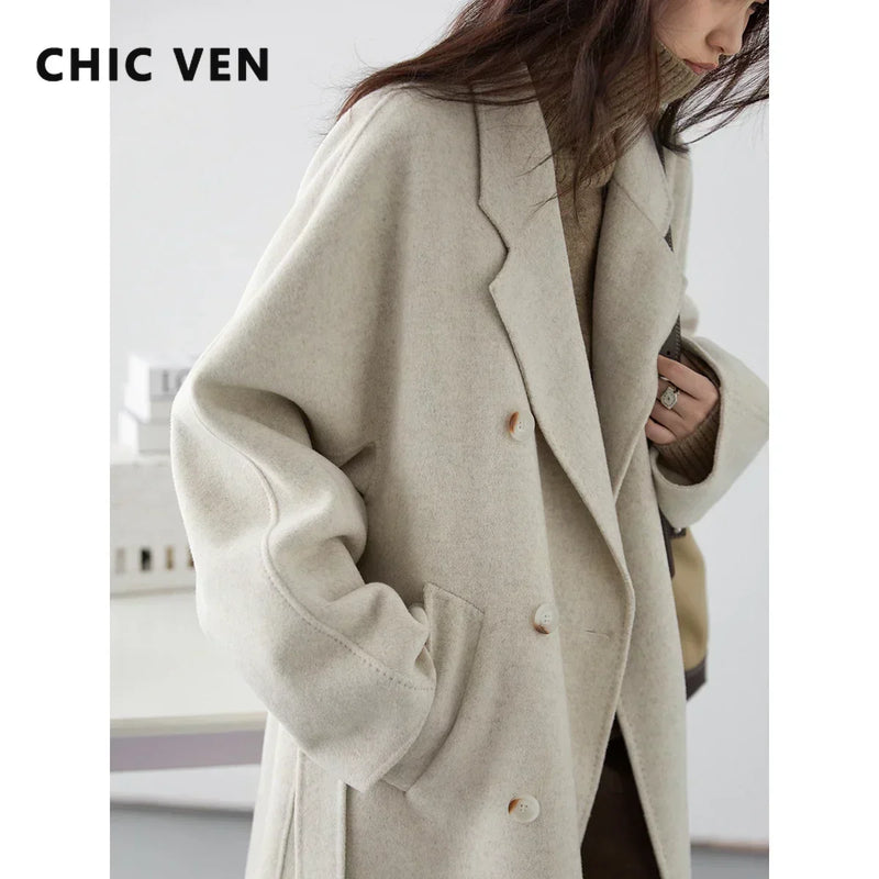 Women's Chic Double-sided Woolen Coats
