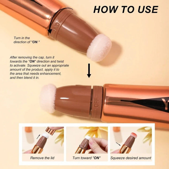 Multifunctional Liquid Blush Face Contour Highlight Eye Shadow