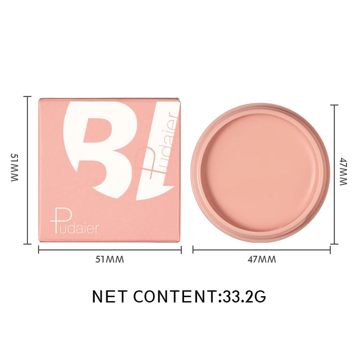 Pudaier Velvet Mousse Blush—Water-Resistant And longlasting