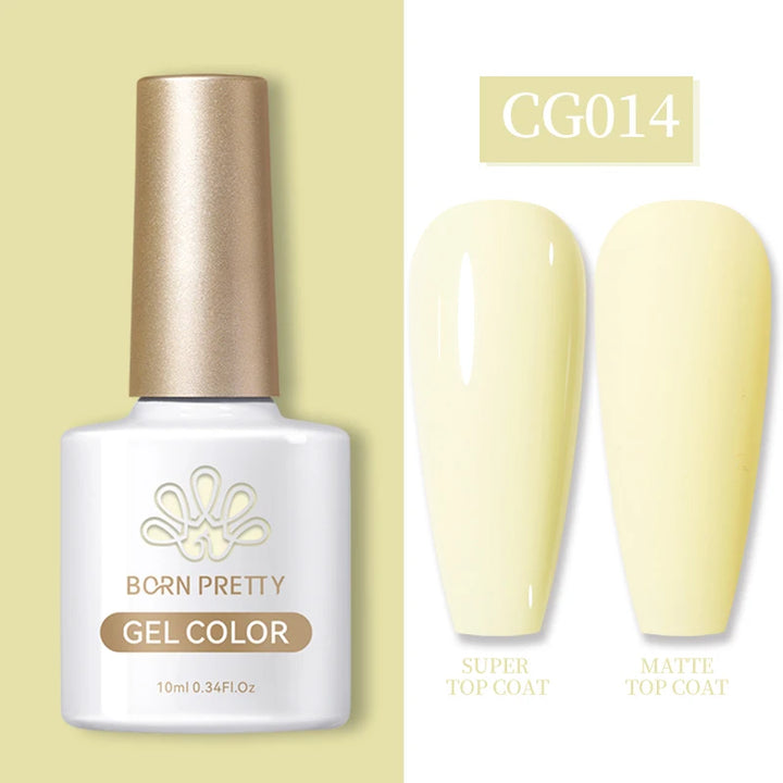 10ml Gel Nail Polish Gel 130 Colors Semi Permanent Solid Nail Gel